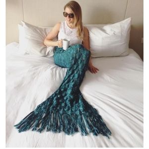 🦞Glittery mermaid tail blanket